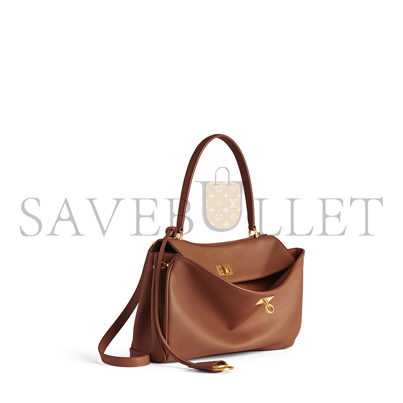 BALENCIAGA WOMEN'S RODEO HANDBAG SMALL IN NEW TAN 7897792AA4V2237 (27*20*10cm)